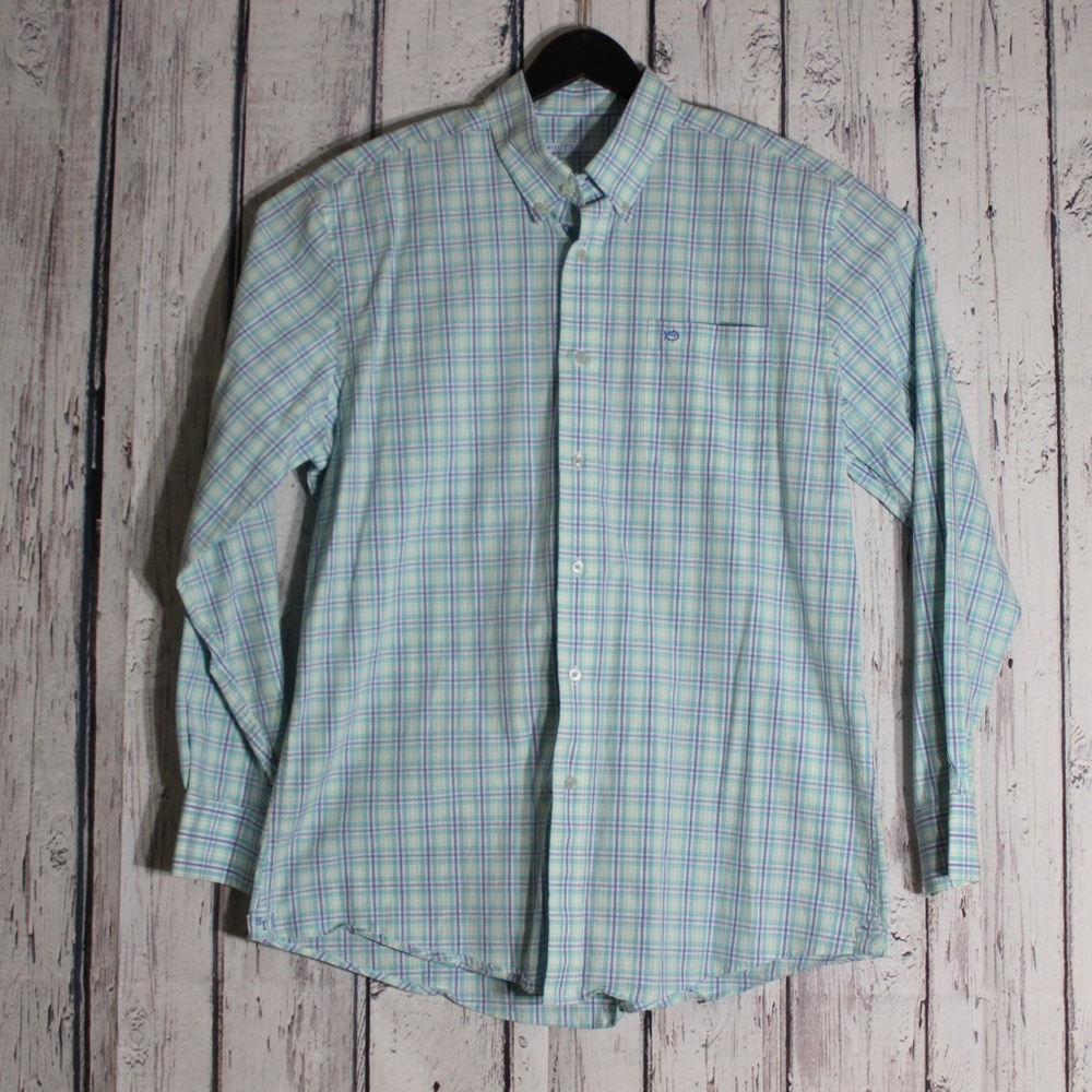Southern Tide VTG Skipjack Mens BF LS Shirt